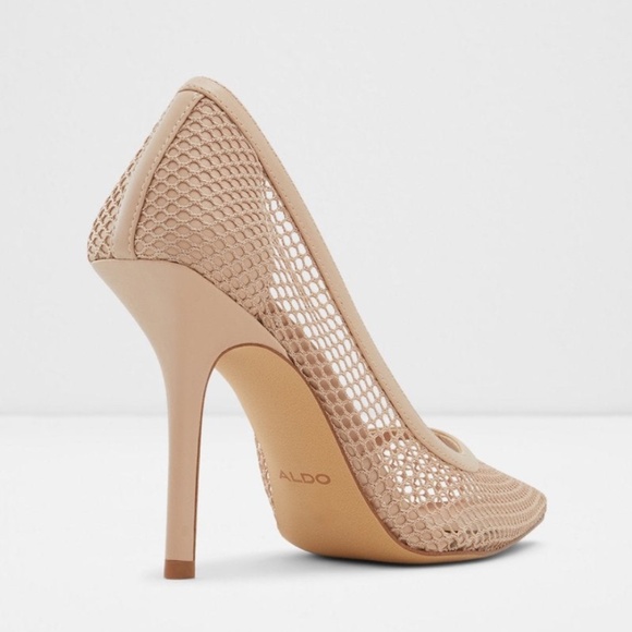 ALDO Monaco mesh pump Bone nude cream 9 - Picture 6 of 14